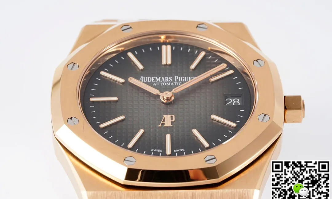 Audemars Piguet Royal Oak 16202OR.OO.1240OR.01 ZF Factory 1:1 Best Edition Replica Watch Rose Gold Case